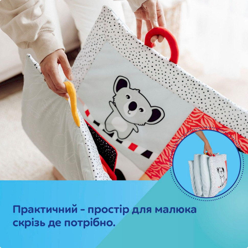 Дитячий килимок для ігор на животику BabiesBoo Canpol babies 68/094, 130х95 см