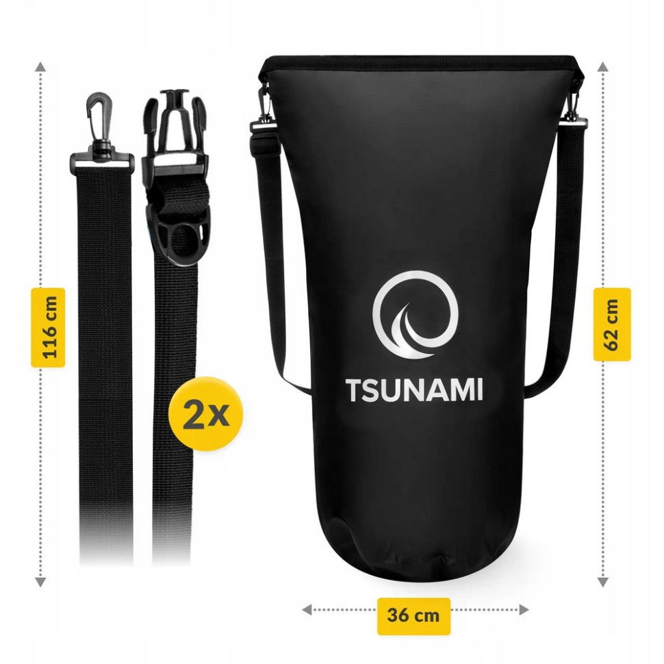 Гермомешок водозащитный Dry Pack Tsunami TS014, 20 л 