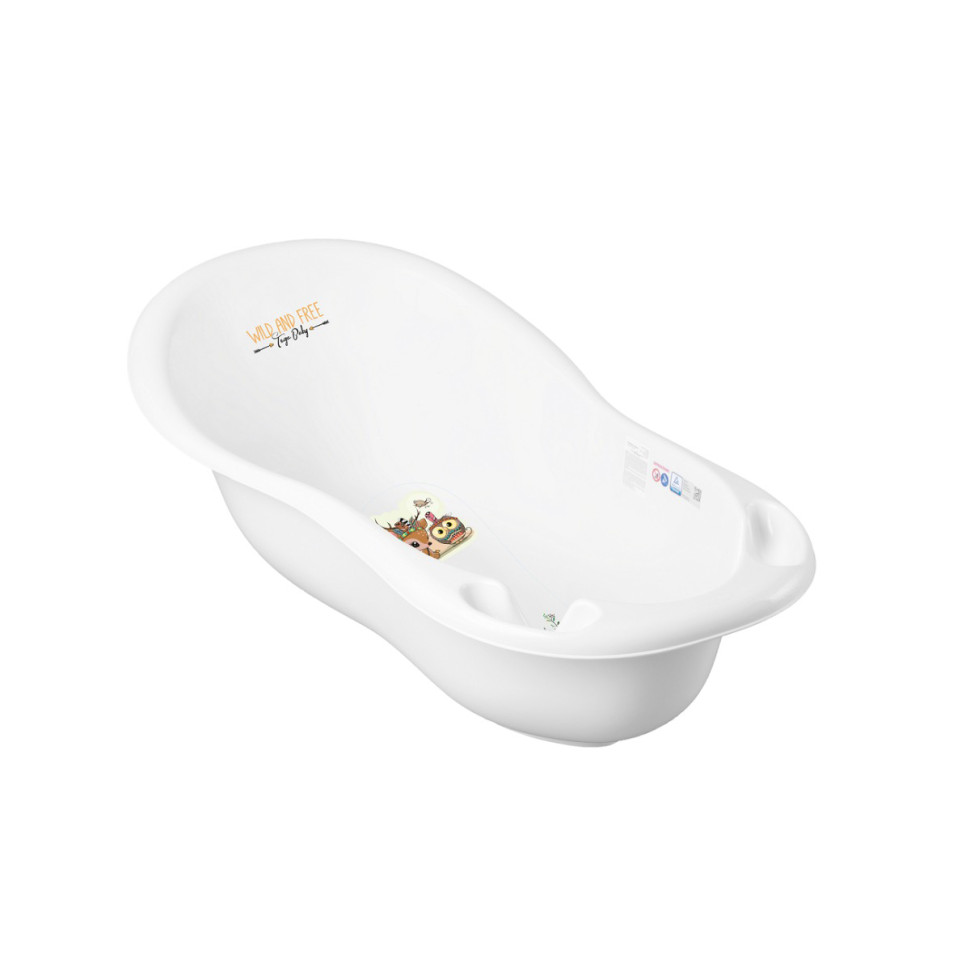 Ванночка для дітей Дикий захід Tega Baby DZ-005-103 Deer, білий 102 см