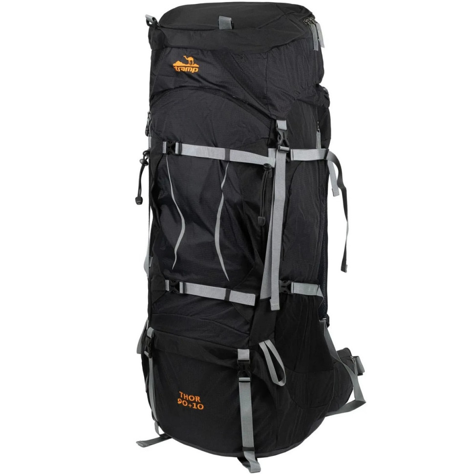 Рюкзак туристический Thor Tramp UTRP-054-black 90+10 л