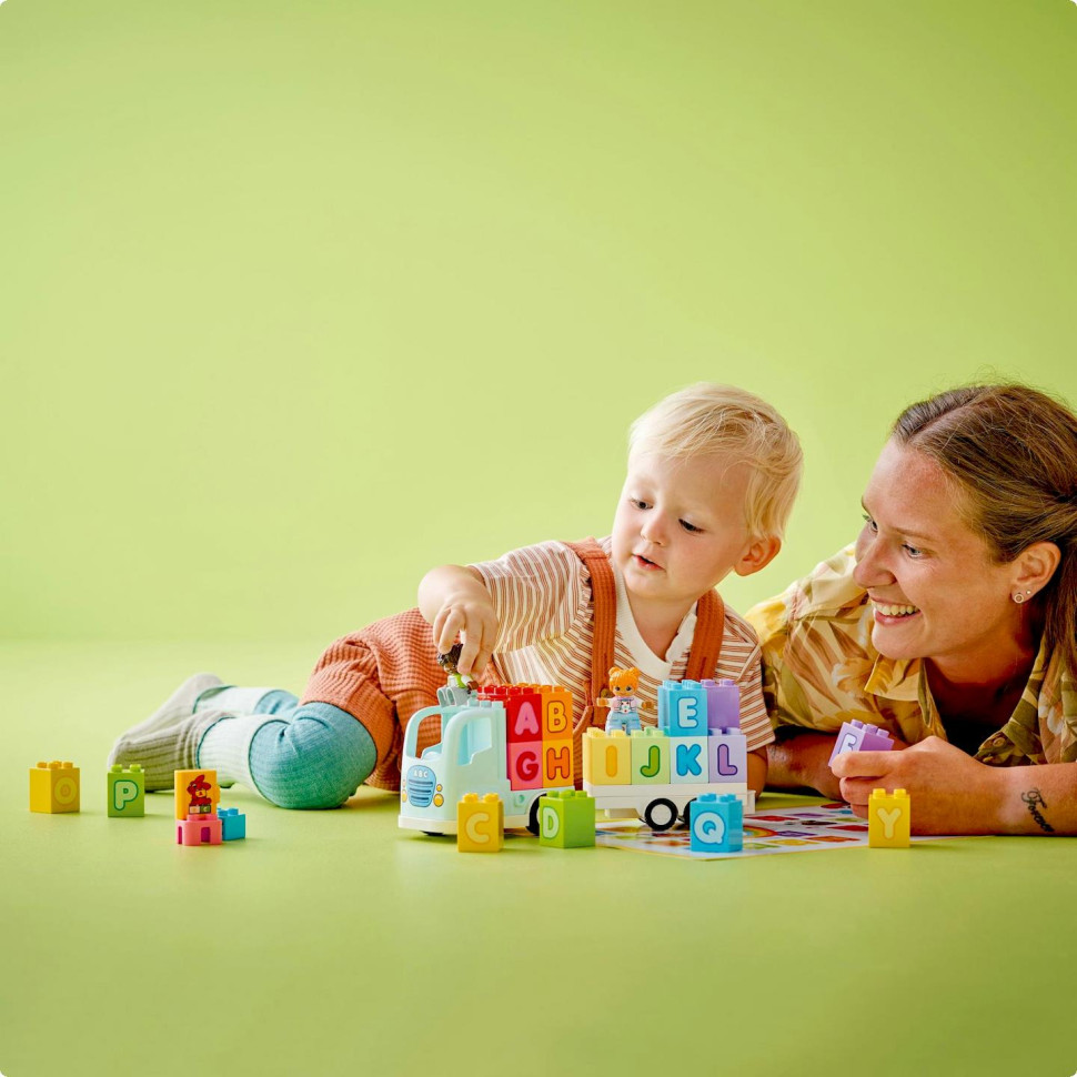 Конструктор Вантажівка з алфавітом LEGO DUPLO 10421, 36 деталей