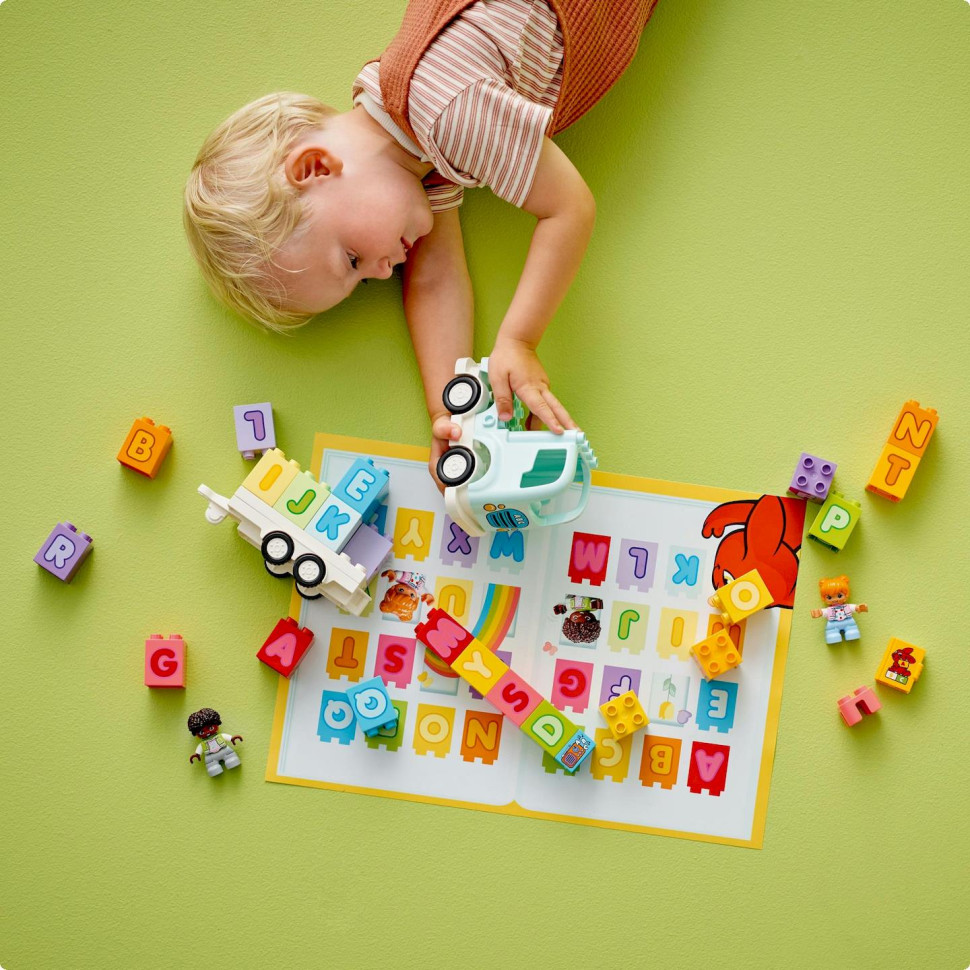 Конструктор Вантажівка з алфавітом LEGO DUPLO 10421, 36 деталей