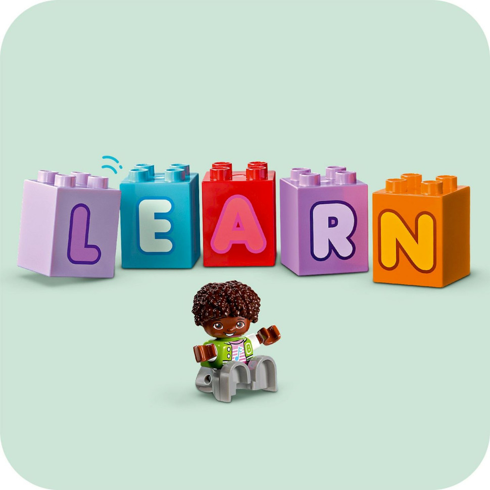 Конструктор Вантажівка з алфавітом LEGO DUPLO 10421, 36 деталей