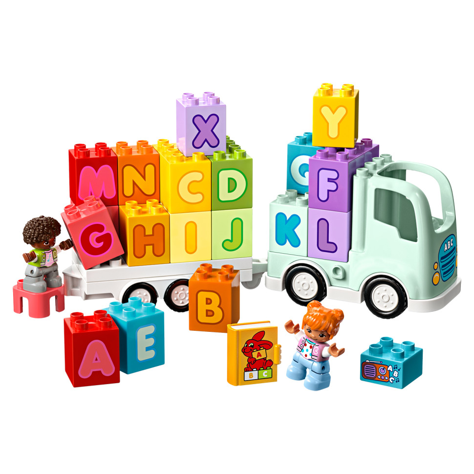 Конструктор Вантажівка з алфавітом LEGO DUPLO 10421, 36 деталей