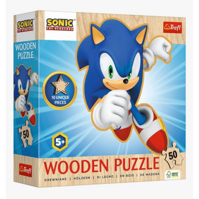 Пазл фигурные из дерева 