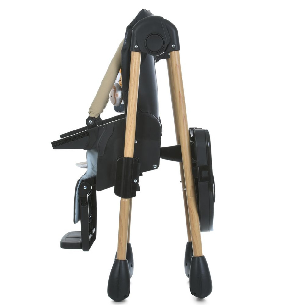 Детский стульчик для кормления CRAFT El Camino ME 1115-W Black 