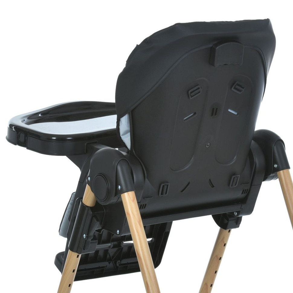 Детский стульчик для кормления CRAFT El Camino ME 1115-W Black 