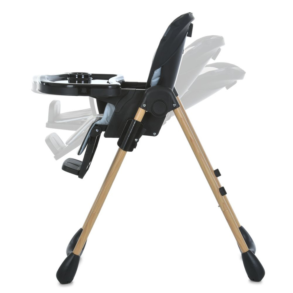 Детский стульчик для кормления CRAFT El Camino ME 1115-W Black 