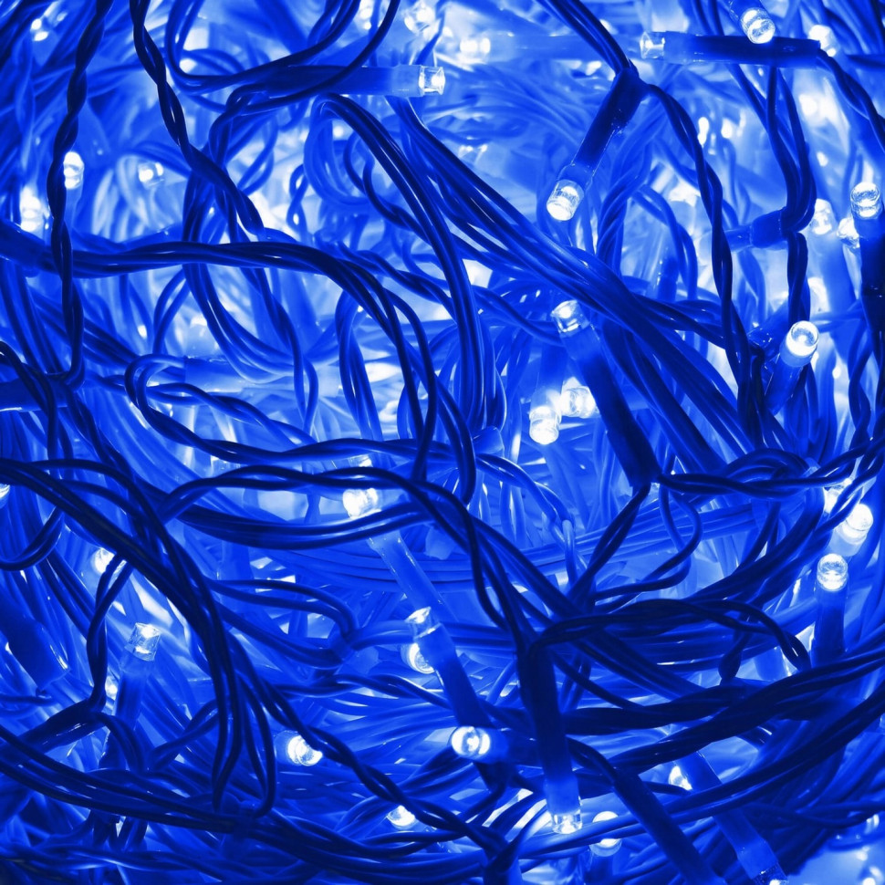 Гірлянда бахрома вулична Springos CL302, 12 м 300 LED, Blue