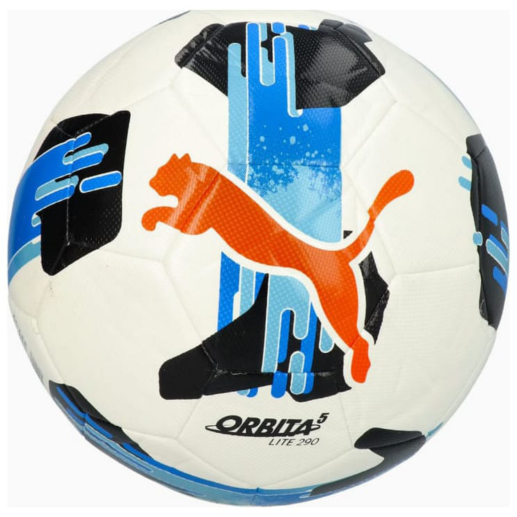 Мяч футбольный Orbita 5 FUSION Lite 290 Puma 084333-01-5 бело-синий № 5
