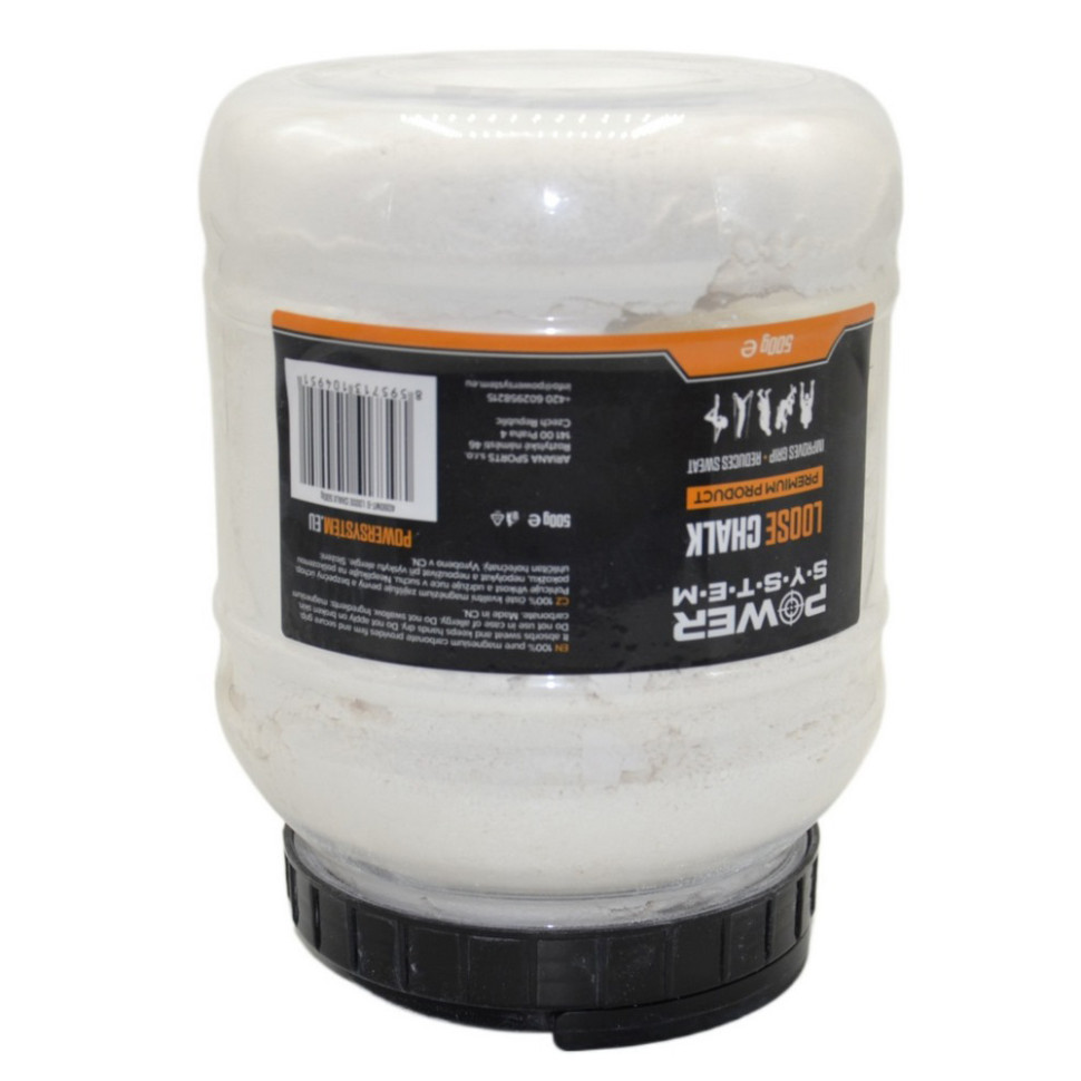 Магнезия спортивная сухая Powder Chalk Power System PS_4090_500gr  500 грамм