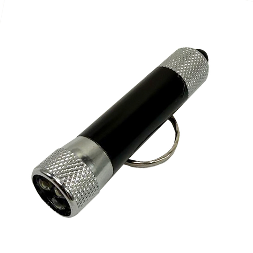 Дитячий ліхтарик-брелок Bambi 518-3 (Black) розмір 6,5 см, чорний