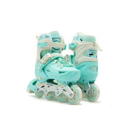 Детские раздвижные ролики LF 605 Scale Sports 1364961067 Mint, размер 34-38