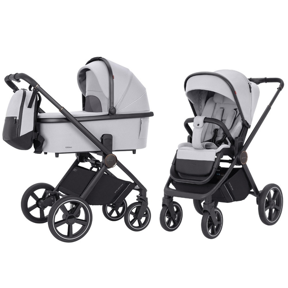 Коляска универсальная 2 в 1 Ultimo Carrello CRL-6518 Arctic Grey