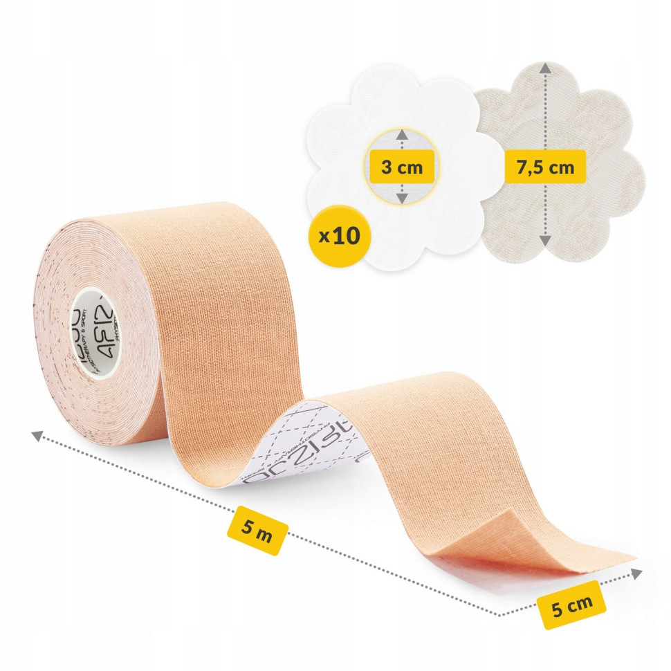 Лента-тейп для моделирования бюста 4FIZJO P-5905973401494 Beige