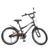 Велосипед дитячий PROF1 Y20252-1 20 дюймів, чорний