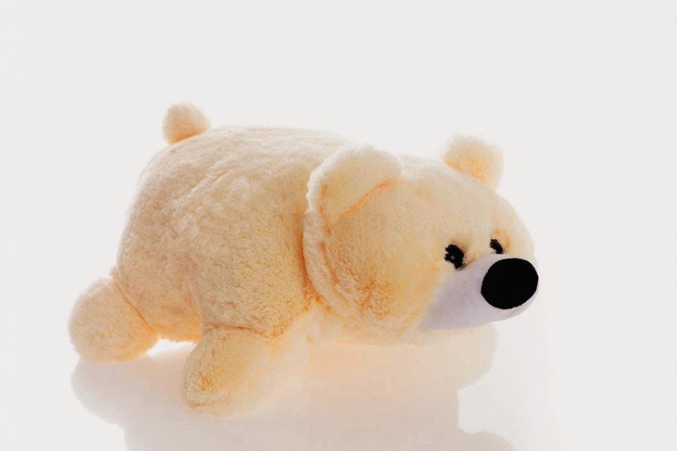 Подушка-іграшка Аліна ведмедик 45 см персикова ПМ1-перс 5784776ALN по цене 321 грн.