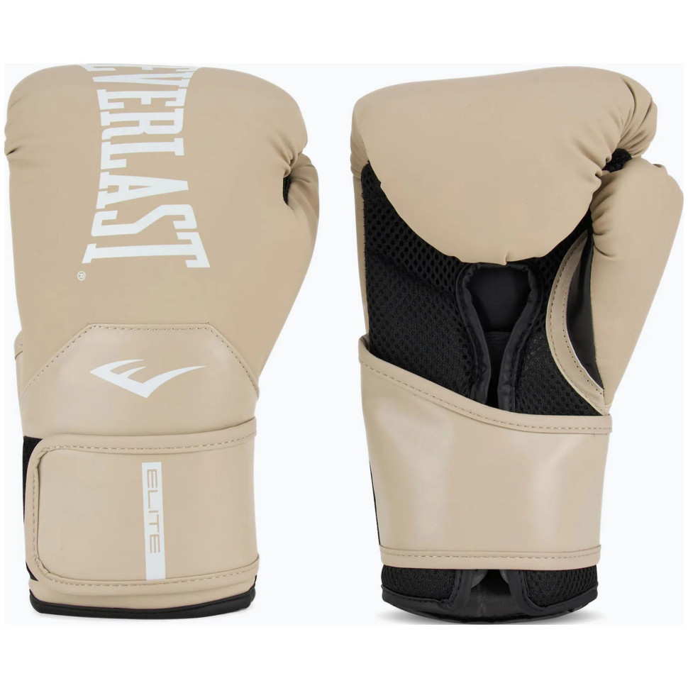 Боксерские перчатки ELITE 2 BOXING GLOVES Everlast P00003318 бежевый 16 унций