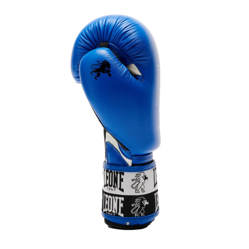 Боксерські рукавиці GN208 ICONIC Leone GN208_Blue_10oz 10 унцій (бинти в комплекті)