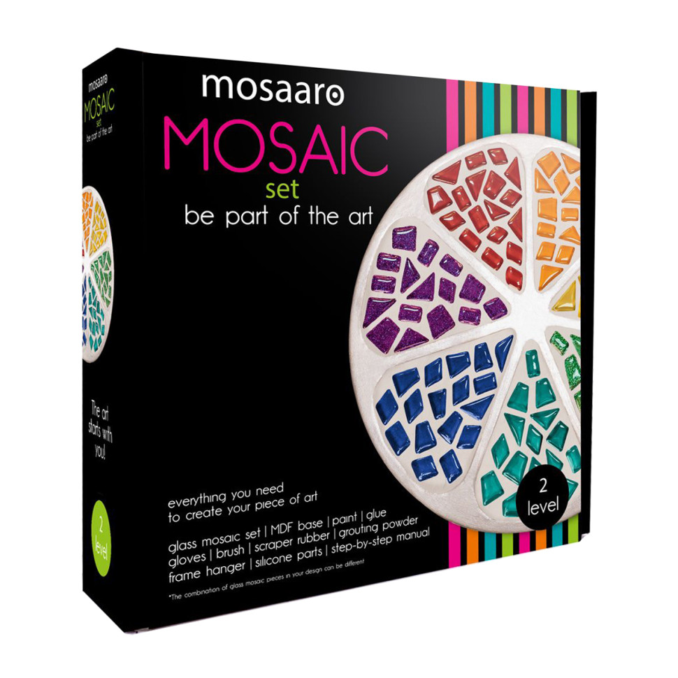 Набор для творчества стеклянная мозаика 