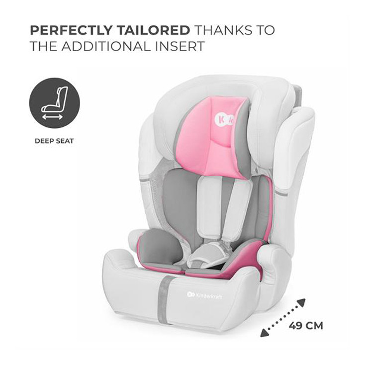 Детское автокресло Comfort Up Kinderkraft KCCOUP02PNK0000 i-Size, Pink