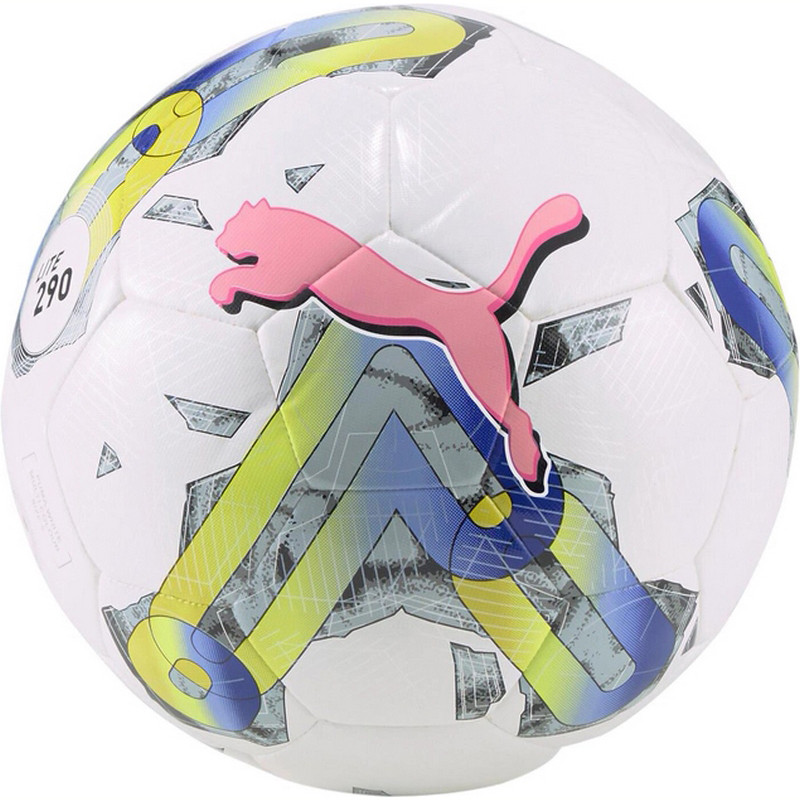 М'яч футбольний Orbita 5 HYB Lite 290 Puma 083785-01 білий, рожевий, мультиколор № 5