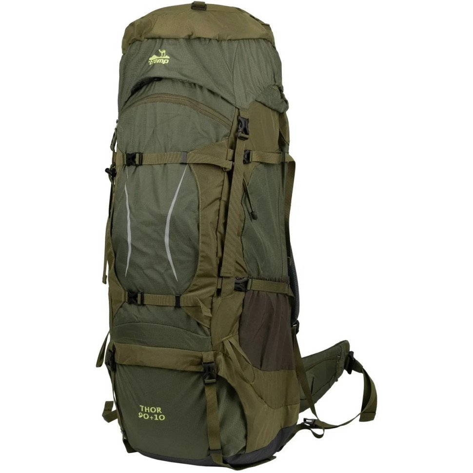 Рюкзак туристический Thor Tramp UTRP-054-olive 90+10 л
