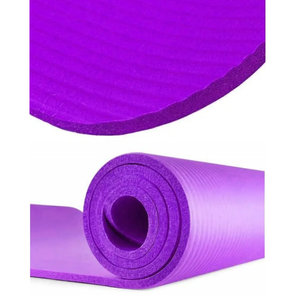 Килимок для йоги та фітнесу Power System PS-4017_Purple