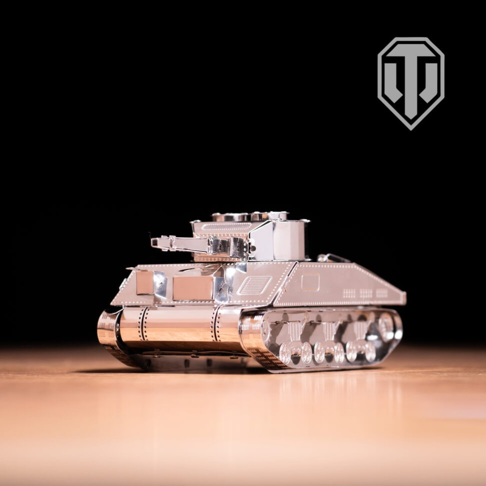 Сборная коллекционная модель World of Tanks: танк M4 Sherman Metal Time MT070