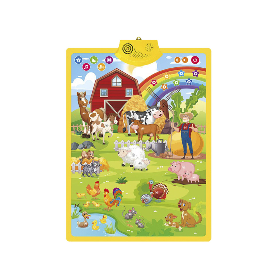 Детский плакат обучающий 