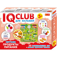 Навчальні пазли. Вивчаємо продукти харчування. IQ-club для малюків (Р) 13152043