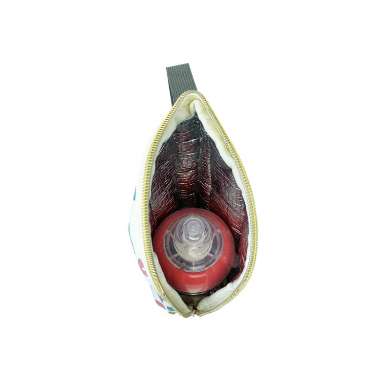 Термосумка для хранения бутылочек для младенцев Mega Zayka MGZ-0220-1 с алюминиевой фольгой
