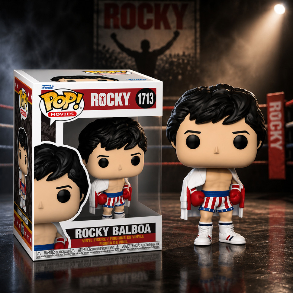 Ігрова фігурка Роккі Бальбоа Funko POP! 83548 серії