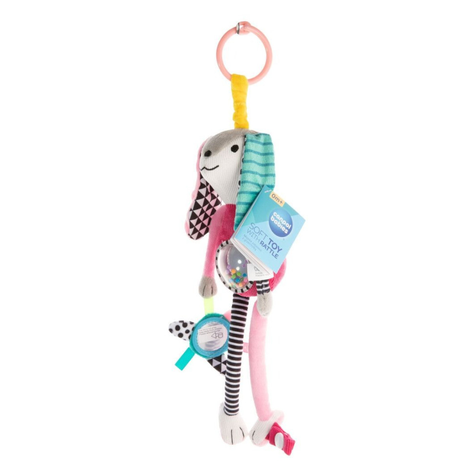 Мягкая игрушка-погремушка 