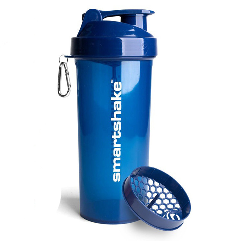 Шейкер спортивний Lite Smartshake 10611402, Glossy-Navy Blue, 1000 ml