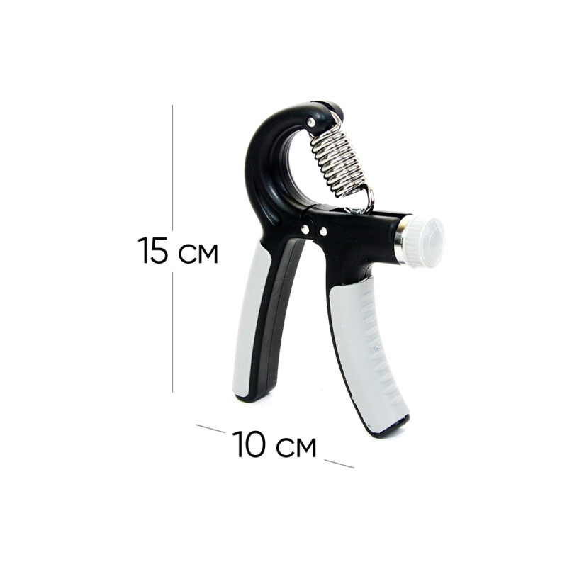 Еспандер кистьовий EasyFit EF-1900-B 10-40 кг, Чорний