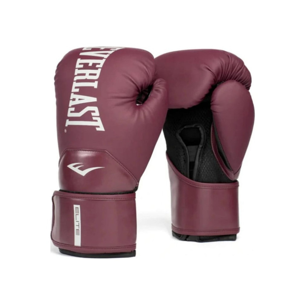Боксерские перчатки ELITE 2 BOXING GLOVES Everlast P00003303 бордовый 16 унций
