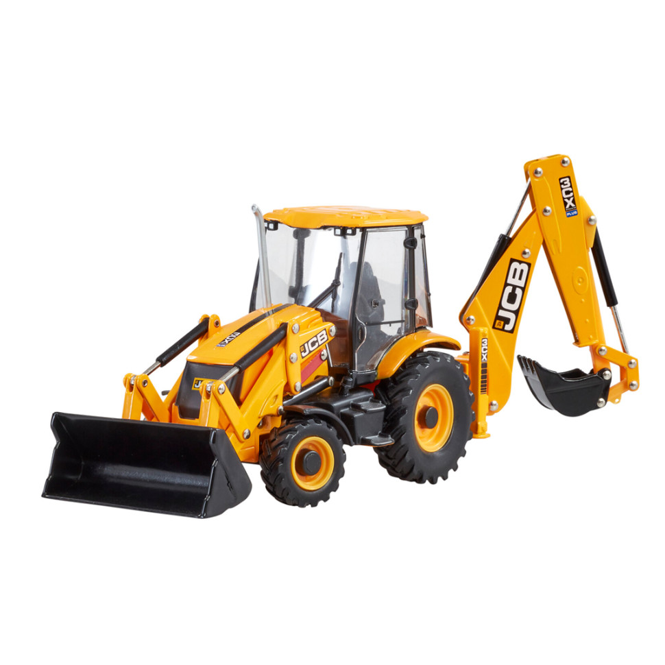 Модель Екскаватор-навантажувач JCB 3CX Sitemaster Plus Britains 43343B масштаб 1:32