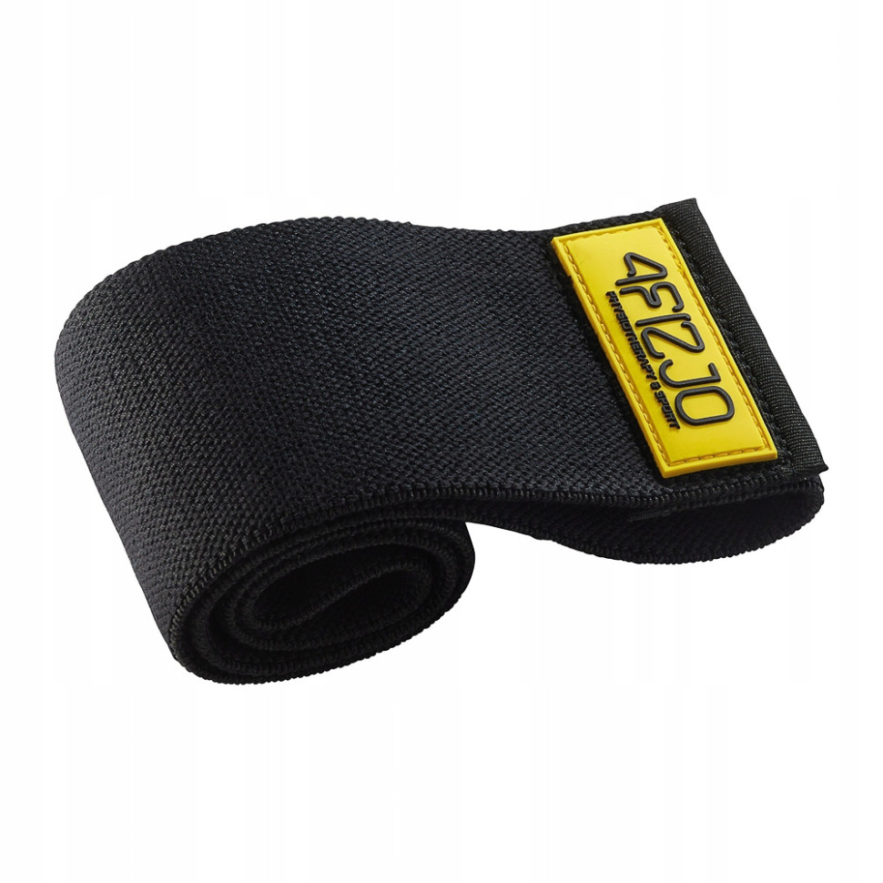 Резинка для фітнесу та спорту із тканини 4FIZJO 4FJ0070 Hip Band 15-20 кг Black/Blue