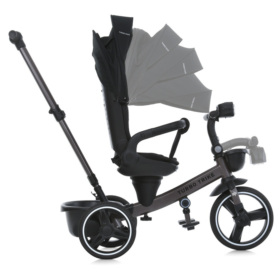 Велосипед детский трехколесный Turbo Trike MT 1002-1 черный