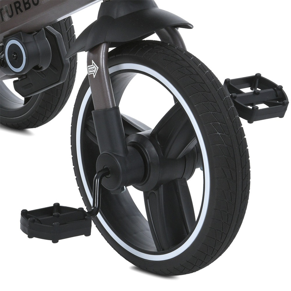 Велосипед детский трехколесный Turbo Trike MT 1002-1 черный