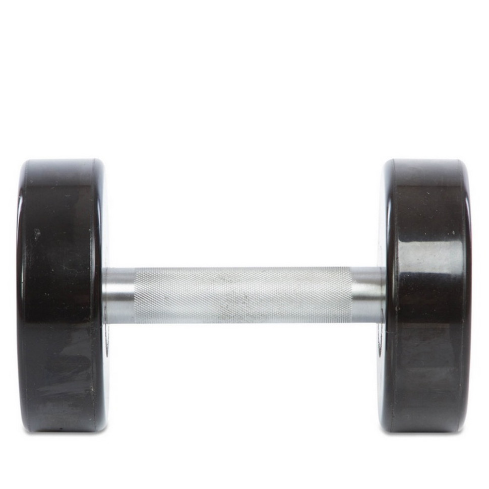 Гантель цельная профессиональная LIFE FITNESS Gemini Sport GA-80081-10, 1 шт 10 кг