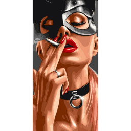 Картина по номерам "Игривая киса" Art craft 10070-AC 40x80 см