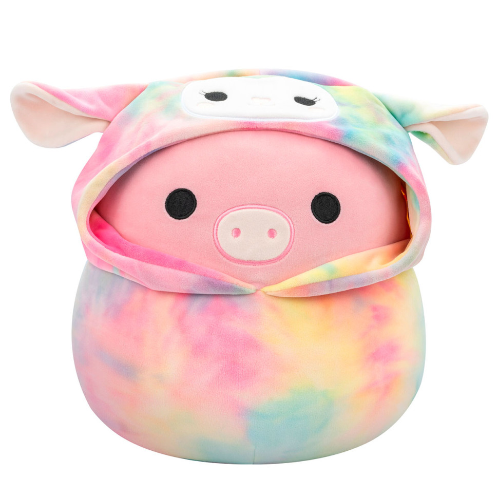 Мягкая игрушка Поросенок Питер в одежде Squishmallows SQER00931, 30 см