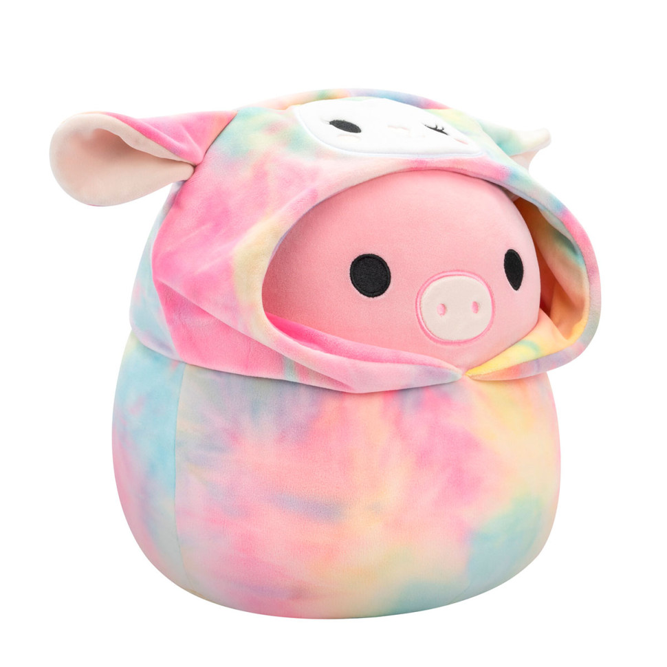 Мягкая игрушка Поросенок Питер в одежде Squishmallows SQER00931, 30 см