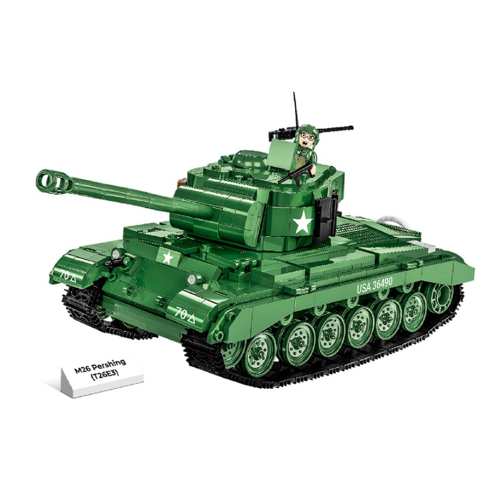 Конструктор Танк M26 Первинг COBI COBI-2564, 904 детали 1:28