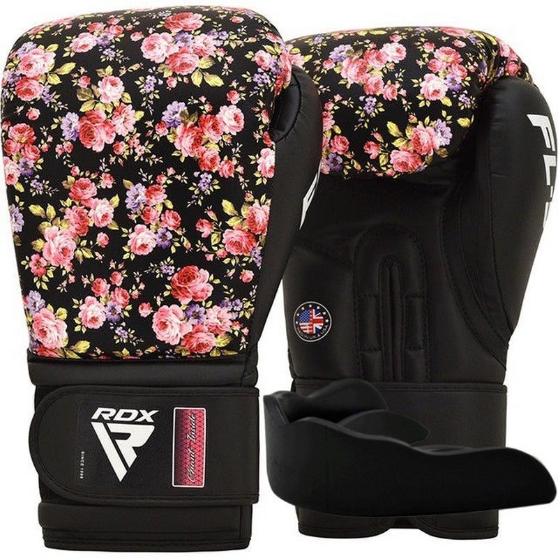 Боксерские перчатки FL-5 RDX Inc Limited BGR-FL5B-8oz 8 унций (капа в комплекте)