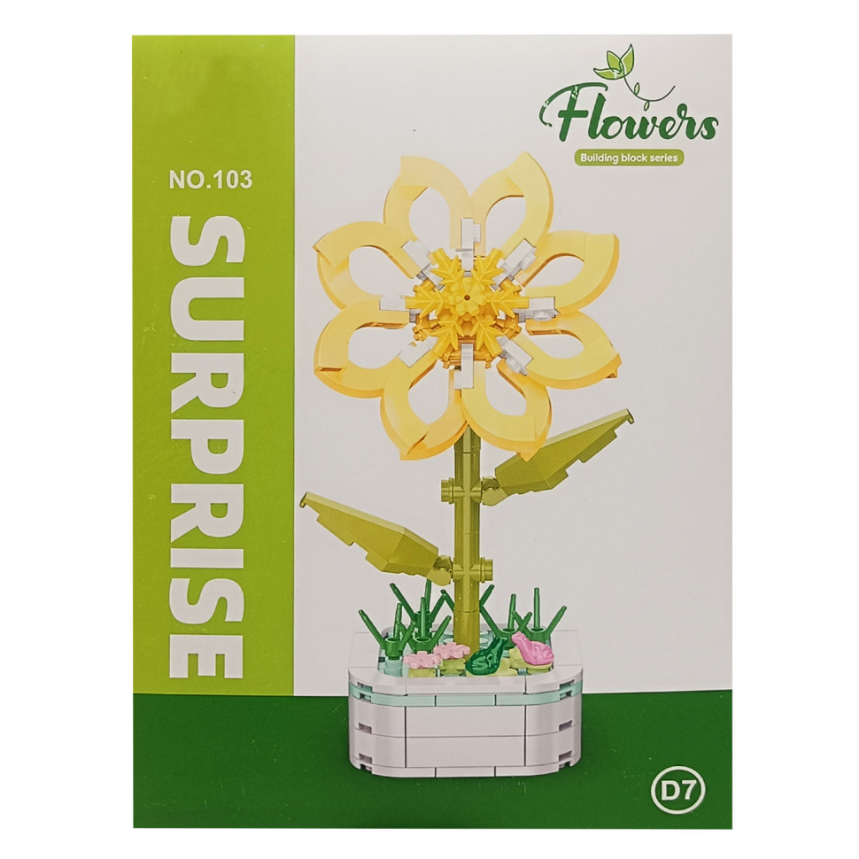 Конструктор Квіти «Winter Jasmine Oleaceae» Bambi 37447-D7