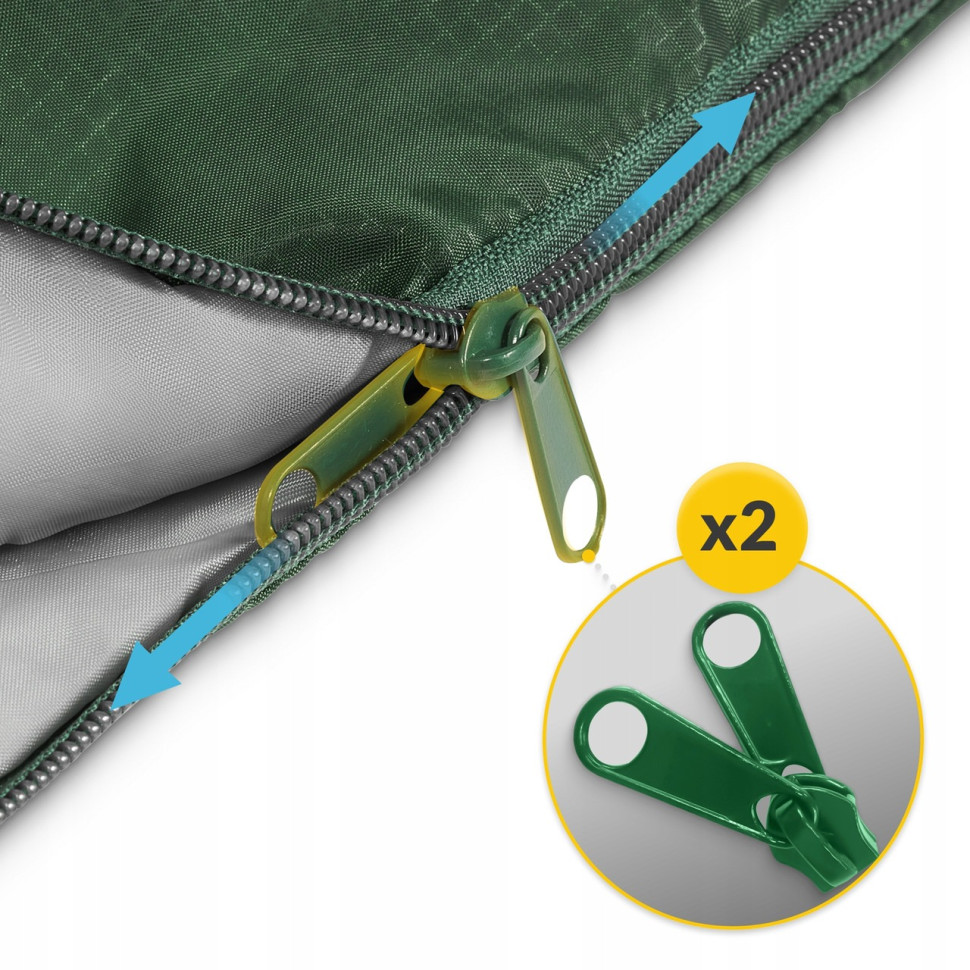 Спальний мішок (спальник) ковдра Standard Mountain Goat MG0015 Olive/Grey
