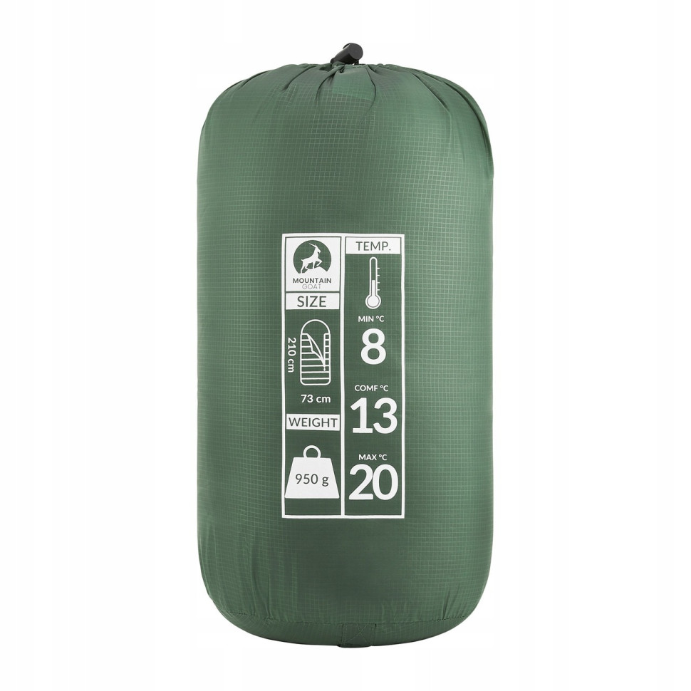 Спальний мішок (спальник) ковдра Standard Mountain Goat MG0015 Olive/Grey
